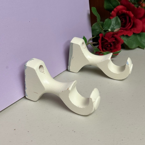 Kirsch Wood Trends 4 1/4 Inch Return Bracket 2 pieces - Picture 1 of 11